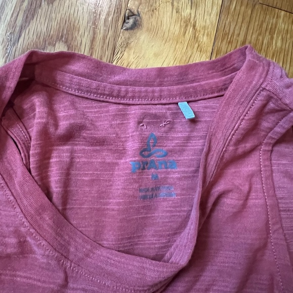 Prana Women's Tank Top in Coral Red - Picture 3 of 3